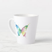 Vlinder Latte Mok (Linkerhoek)
