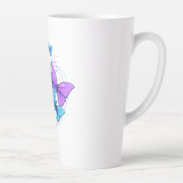 Vlinder Latte Mok voor Koffieliefhebbers