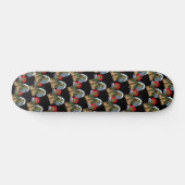 vlinder leest antiek boek persoonlijk skateboard (Horizontaal)
