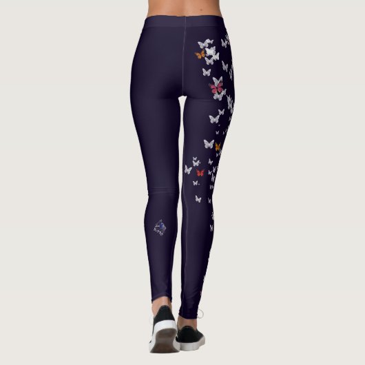 Vlinder Leggings (Achterkant)