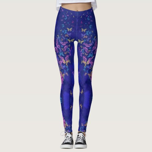 Vlinder Leggings Spring Design (Voorkant)