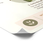 Vlinder Levenscyclus Educatieve Wetenschap Poster (Hoek)
