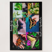 Vlinder Levenspuzzel Legpuzzel (Verticaal)