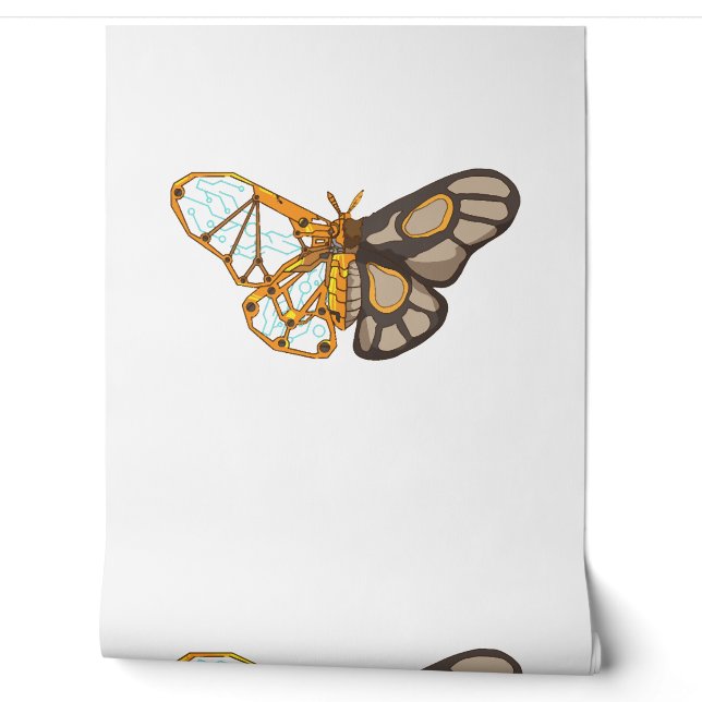 Vlinder libel insect behang (Afrollen)