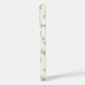 Vlinder Lijn Kunst Patroon Case-Mate iPhone Case (Achterkant / Links)