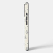 Vlinder Lijn Kunst Patroon Case-Mate iPhone Case (Achterkant / Links)
