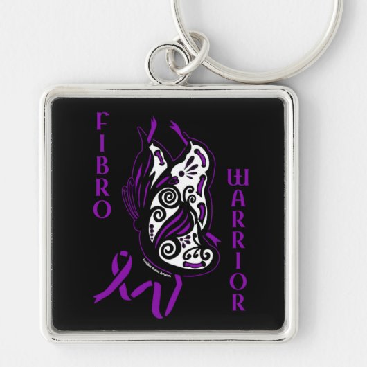 Vlinder/Lint...Fibro Sleutelhanger (Voorkant)