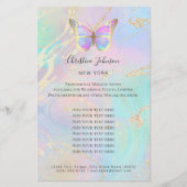 vlinder logo flyer (Voorkant)