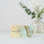 vlinder-logo-minttinten visitekaartje (Staand voorkant)