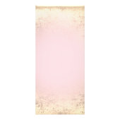 vlinder logo op bladbladzijden voor onbewerkt goud reclamekaart (Achterkant)