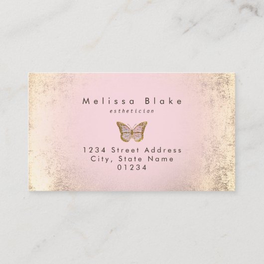 vlinder logo visitekaartje (Achterkant)