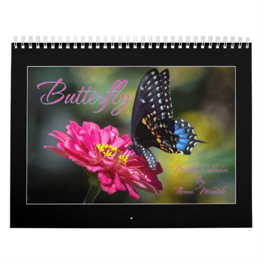 Vlinder Maandkalender Door Thomas Minutolo Kalender (Hoes)