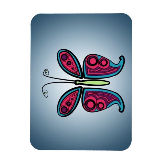 Vlinder Magneet (Verticaal)