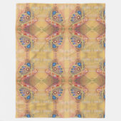 Vlinder Magnetische Kunst Custom Fleece Deken (Voorkant)