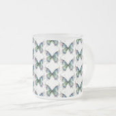 Vlinder Matglas Koffiemok (Voorkant rechts)