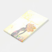 Vlinder Meisje 5A Opties Post-it® Notes (Schuin)
