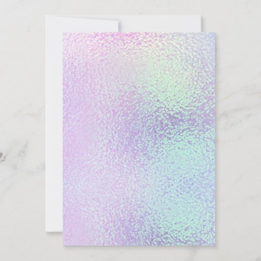 Vlinder Meisje Baby shower Goud Glitter Roze Kaart (Achterkant)