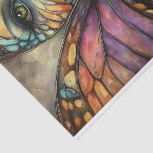Vlinder Meisje Decoupage Tissuepapier (Detail)