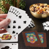 Vlinder Meisje Speelkaarten, Stijl: Poker Pokerkaarten (Insitu)