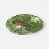 Vlinder, Memorial Service Papier Borden Papieren Bordje (Gekanteld)