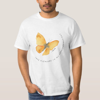 Vlinder met Anaïs Nin Quote T-shirt