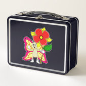Vlinder met Bloem (Voorkant)