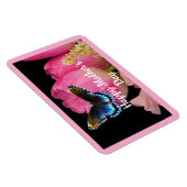 Vlinder met bloemen Fotomagneet Magneet (Rechterzijde)