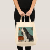 Vlinder met canvas tas voor het afdrukken van hond (Voorkant (product))