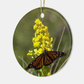 Vlinder met Gele Veldbloemen Ornament (Links)
