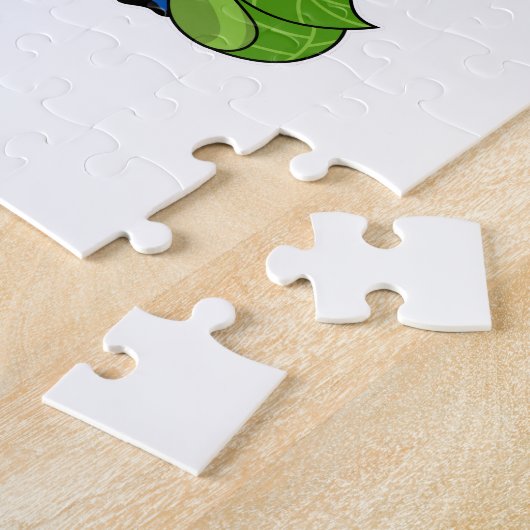 Vlinder met handtas legpuzzel (Zijkant)