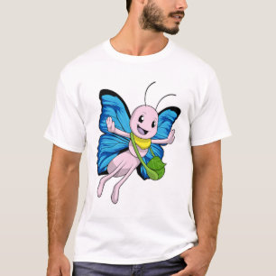 Vlinder met handtas t-shirt