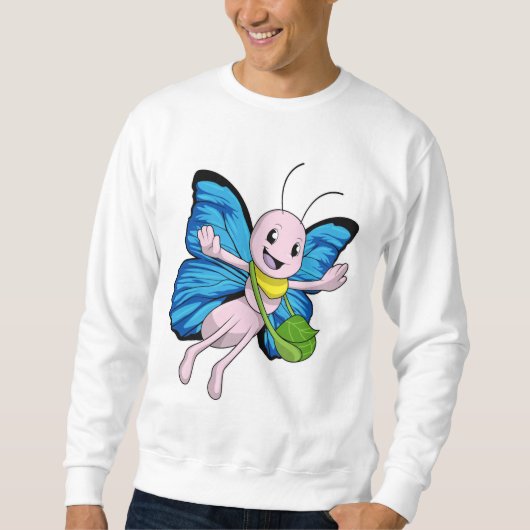 Vlinder met handtas trui (Voorkant)