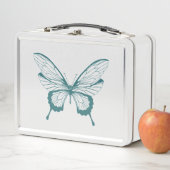 Vlinder Metalen Lunchbox (In situ)