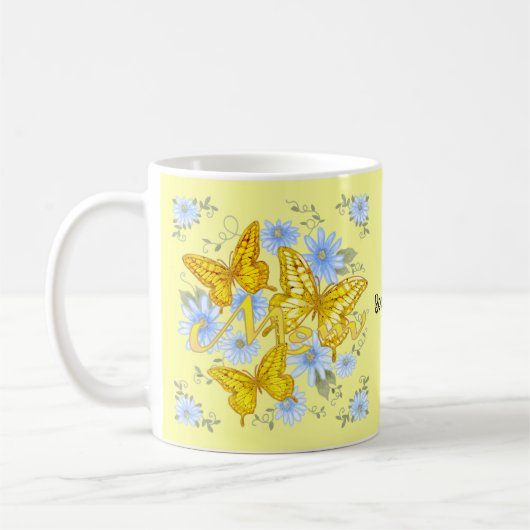 Vlinder Moeder Koffiemok (Links)