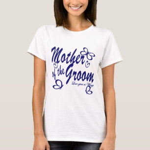 Vlinder/Moeder van de bruidegom T-shirt