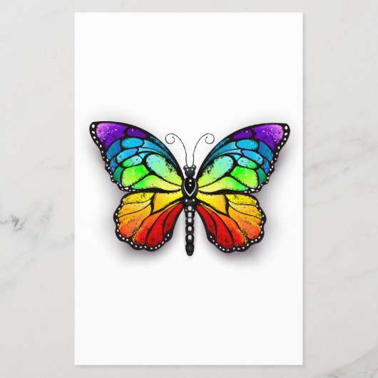 Vlinder Monarch koningin Flyer (Voorkant)