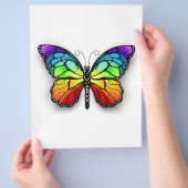 Vlinder Monarch Zonnebloem Flyer (Hand)