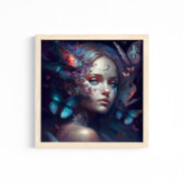 Vlinder mooi fantasy Poster