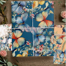  vlinder mooie decoupage inpakpapier vel