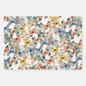 vlinder mooie decoupage inpakpapier vel (Voorkant)