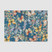  vlinder mooie marine decoupage tissuepapier (Voorkant)