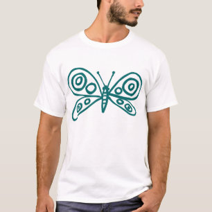 Vlinder - Mosgroen T-shirt