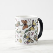  vlinder & mot Giant Coffee Mok (Voorkant rechts)