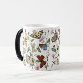  vlinder & mot Giant Coffee Mok (Voorkant links)
