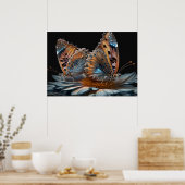 Vlinder-mot Poster (Keuken)