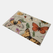 Vlinder Moth Natuur Collectie Tekening Deurmat (Schuin)