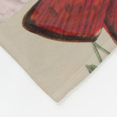 Vlinder Moth Natuur Collectie Tekening Fleece Deken (Hoek)