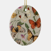 Vlinder Moth Natuur Collectie Tekening Keramisch Ornament (Rechts)