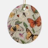 Vlinder Moth Natuur Collectie Tekening Keramisch Ornament (Links)