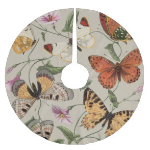 Vlinder Moth Natuur Collectie Tekening Kerstboom Rok